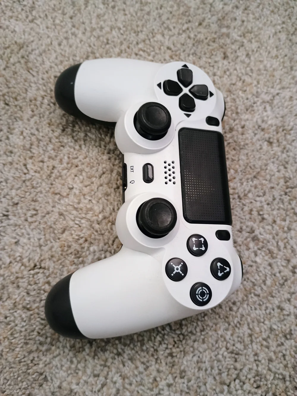 Controller for Console, White/Black Plastic